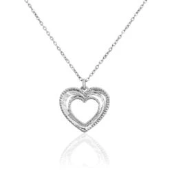 Collier Agata Argent Blanc