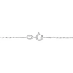 Chaîne Alyze Argent Blanc -Bijouterie Pas Chère FACFBW00HW view3