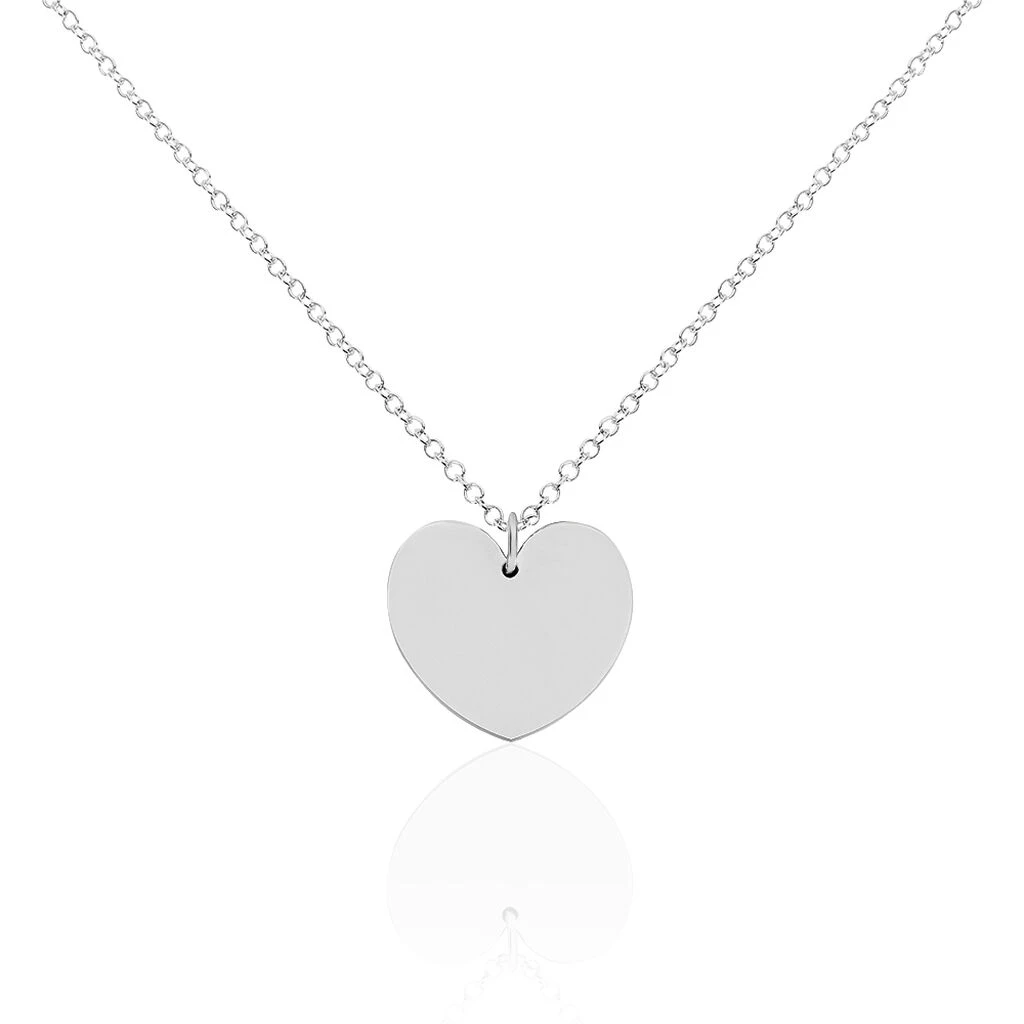 Collier Ylla Argent Blanc 1 Collier Ylla Argent Blanc