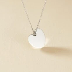 Collier Ylla Argent Blanc 7 Collier Ylla Argent Blanc -Bijouterie Pas Chère FACFBW00ST view2