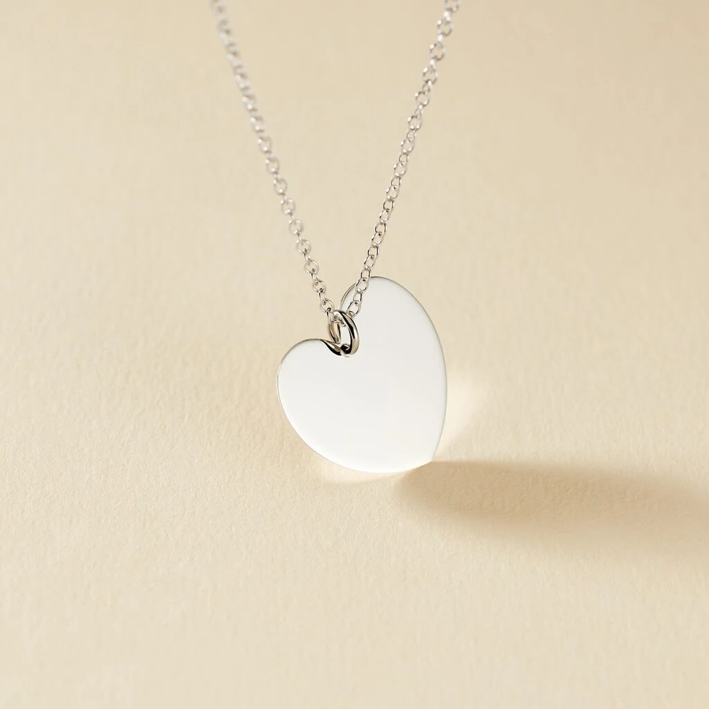 Collier Ylla Argent Blanc 3 Collier Ylla Argent Blanc – Image 3