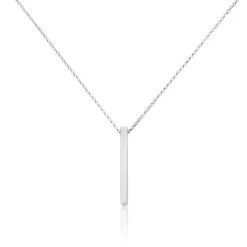 Collier Tullia Argent Blanc