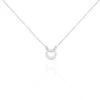 Collier Elenza Argent Blanc