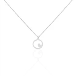 Collier Joya Argent Blanc