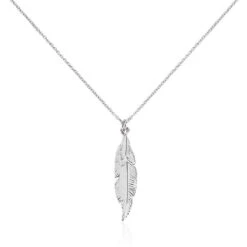 Collier Violka Argent Blanc