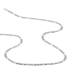 Chaîne Vivian Argent Blanc -Bijouterie Pas Chère FACFBW018O view2
