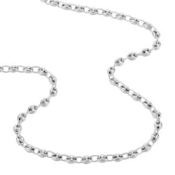 Collier Carrus Argent Blanc -Bijouterie Pas Chère FACFBW018P view2