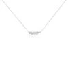Collier Gaxine Argent Blanc