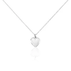Collier Argent Blanc Ventur