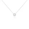 Collier Clarity Argent Blanc Nacre