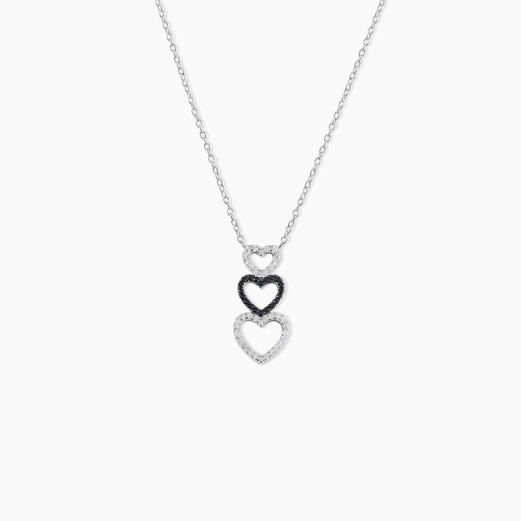 Collier Lio Argent Blanc Oxyde De Zirconium 1 Collier Lio Argent Blanc Oxyde De Zirconium