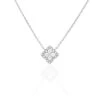 Collier Abigail Argent Blanc Oxyde De Zirconium