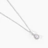 Collier Briony Argent Blanc Oxyde De Zirconium