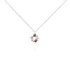 Collier Eliniane Argent Blanc Oxyde De Zirconium