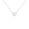 Collier Isabel Argent Blanc Oxyde De Zirconium