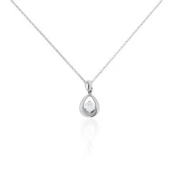 Collier Dyklan Argent Oxyde