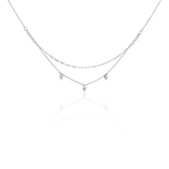 Collier Laetita Argent Oxyde