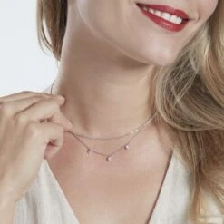 Collier Laetita Argent Oxyde 7 Collier Laetita Argent Oxyde -Bijouterie Pas Chère FACFBZW1U3 model1