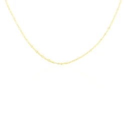 Collier Plaqué Or Lilac Chaine Fantaisie