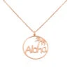 Collier Zofie Argent Rose