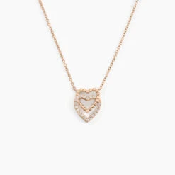 Collier Ottavia Argent Rose Oxyde De Zirconium