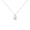 Collier Argent Blanc Djimy