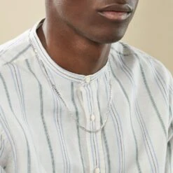 Collier Vivian Argent Blanc -Bijouterie Pas Chère FACHBW0393 model0