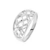 Bague Losangia Argent Blanc