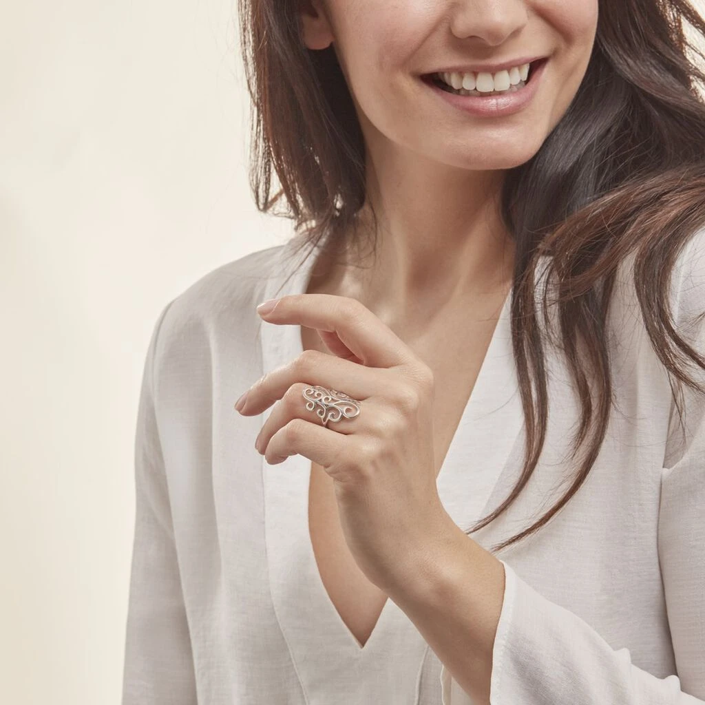 Bague Lizon Argent 4 Bague Lizon Argent – Image 4