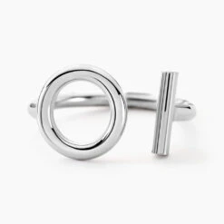 Bague Marie-capucine Argent Blanc