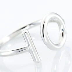 Bague Marie-capucine Argent Blanc -Bijouterie Pas Chère FADFBW0560 view3