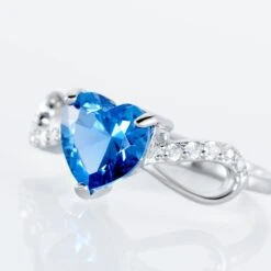 Bague Argent Blanc Atieno Oxyde De Zirconium -Bijouterie Pas Chère FADFBZ6002 view3