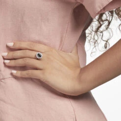 Bague Solitaire Gabor Argent Blanc Oxyde De Zirconium -Bijouterie Pas Chère FADFBZN135 model0