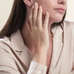 Bague Alexander Argent Blanc Oxyde De Zirconium -Bijouterie Pas Chère FADFBZV023 model1