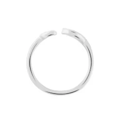 Bague Lyana Argent Blanc Oxyde De Zirconium -Bijouterie Pas Chère FADFBZW0VP view2