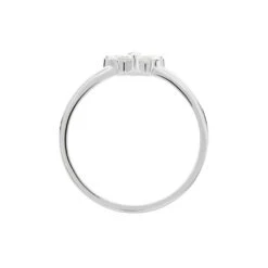 Bague Eclat Argent Blanc Oxyde De Zirconium -Bijouterie Pas Chère FADFBZW1I6 view2