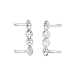 Bague Ajustable Joice Argent Oxyde De Zirconium -Bijouterie Pas Chère FADFBZW1TY view1