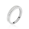 Bague Kelia Argent Blanc Oxyde De Zirconium