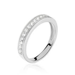 Bague Kelia Argent Blanc Oxyde De Zirconium