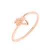 Bague Zenia Argent Rose