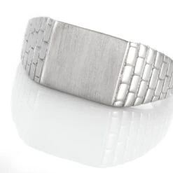 Chevalière Argent Blanc Corentyn -Bijouterie Pas Chère FADHBW0042 view3