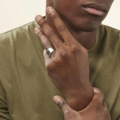 Bague Otylia Argent Blanc Oxyde De Zirconium -Bijouterie Pas Chère FADMBZN002 model1