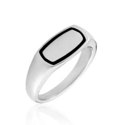 Chevalière Argent Argent Teofilo