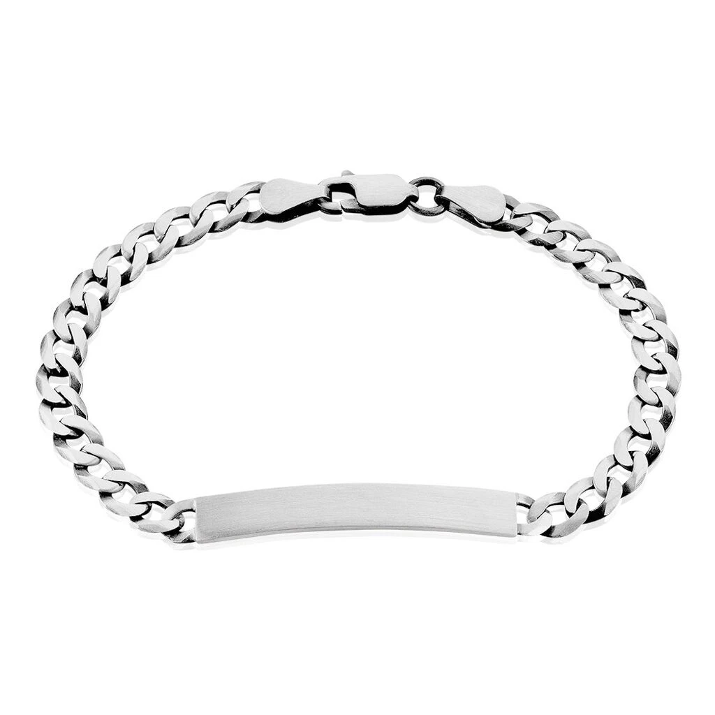 Bracelet Identité Casper Argent Gris 1 Bracelet Identité Casper Argent Gris