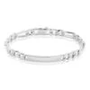 Bracelet Identité Vivian Argent Blanc