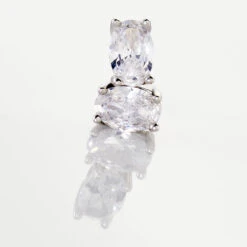 Boucles D'oreilles Puces Mathilda Argent Blanc Oxyde De Zirconium 6 Boucles D'oreilles Puces Mathilda Argent Blanc Oxyde De Zirconium -Bijouterie Pas Chère FAOFBZW0YT view2