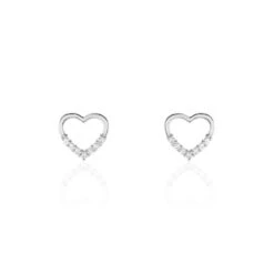 Boucles D'oreilles Puces Budenicus Argent Oxyde De Zirconium