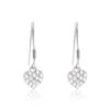 Boucles D'oreilles Pendantes Bleunienn Argent Oxyde