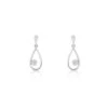 Boucles D'oreilles Pendantes Deusoniensis Argent Oxyde