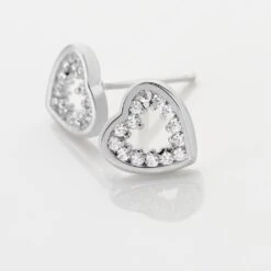 Boucles D'oreilles Puces Ibosus Argent Oxyde -Bijouterie Pas Chère FAOFBZW1RB view2